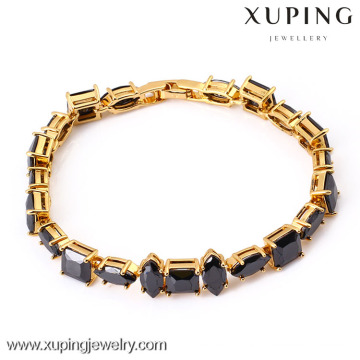 70882 Xuping Fashion Woman Bracelet com banhado a ouro